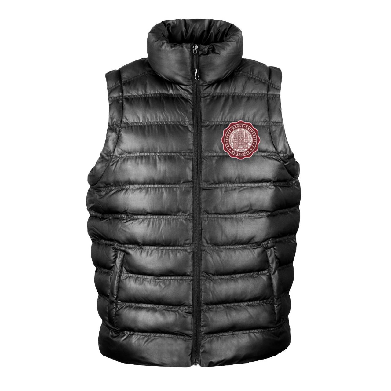 Mens Padded Gilet, black, signet