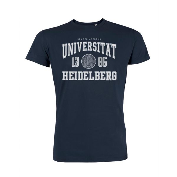Men Organic T-Shirt, navy, classic