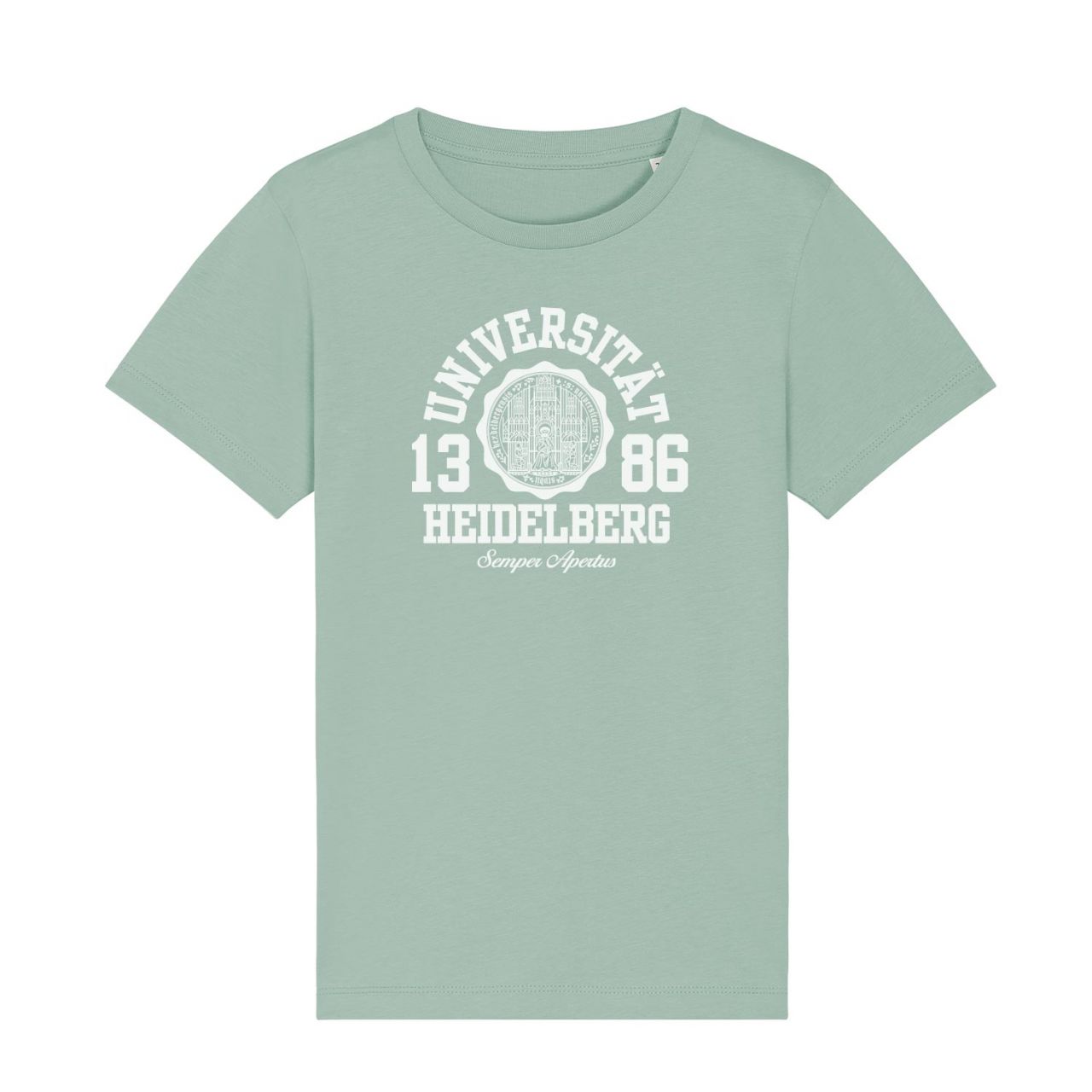 Kids Organic T-Shirt, aloe, marshall