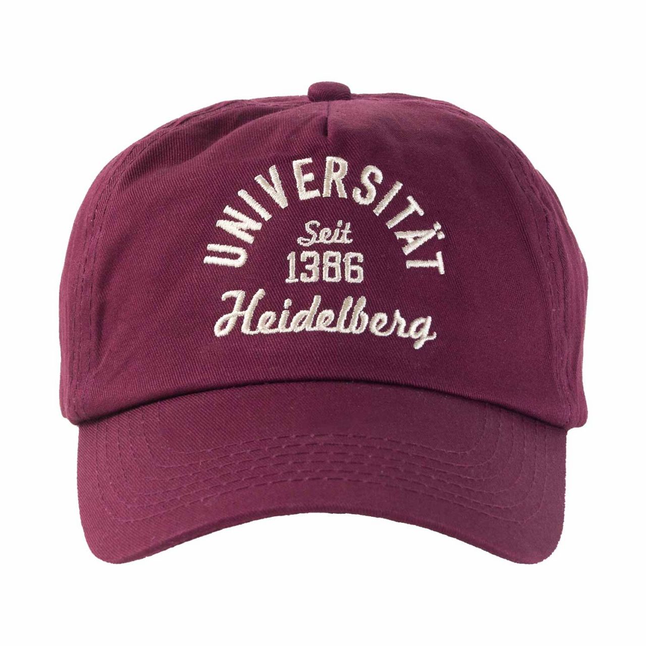 Cap, burgundy, bears