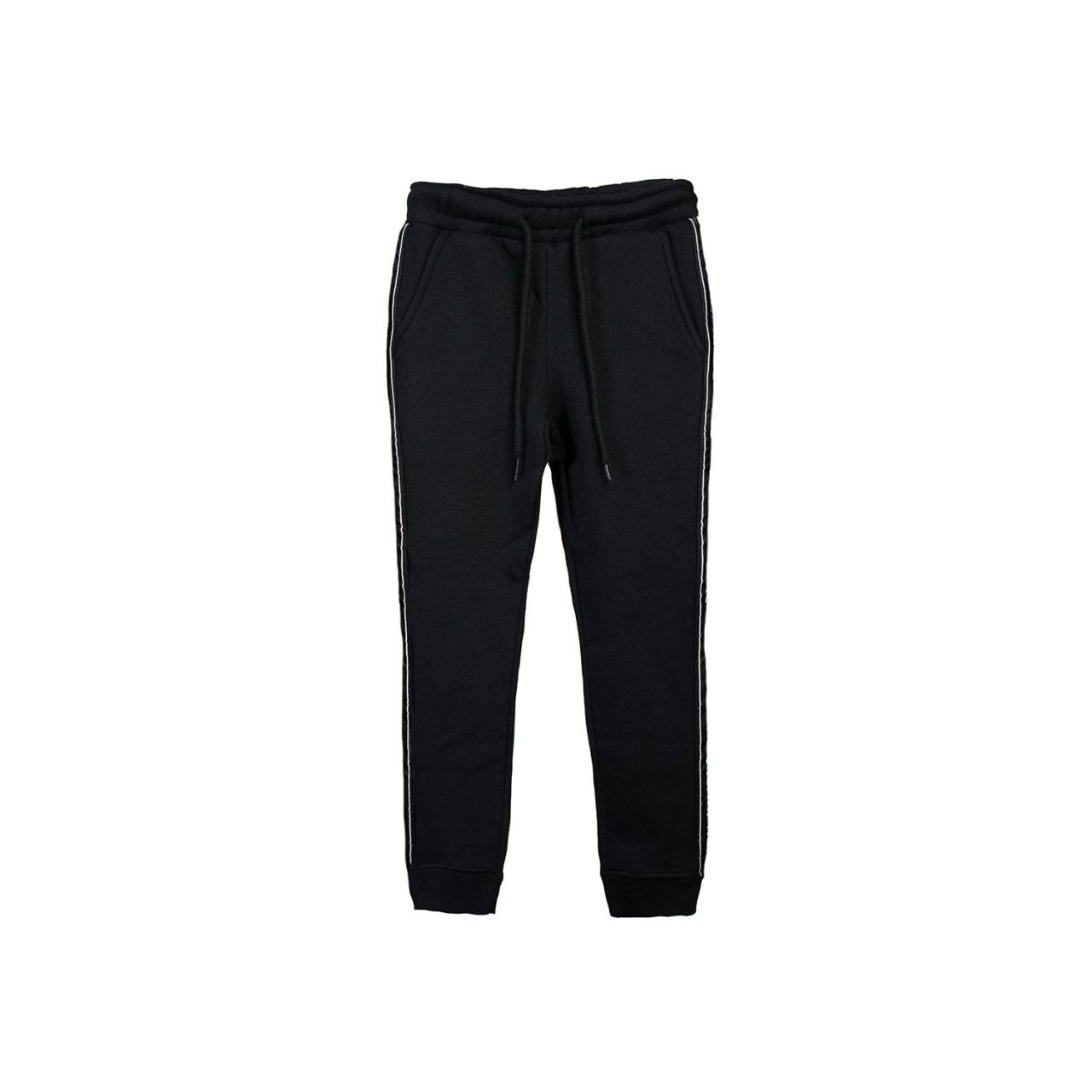 Kids Sweatpants, black, tape