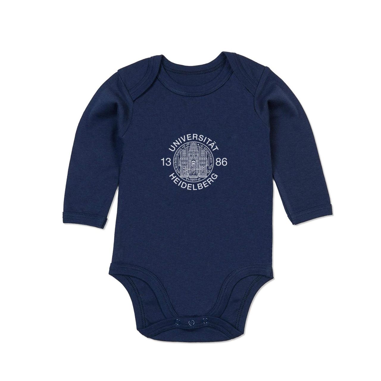 Baby Bodysuit, navy, siegel