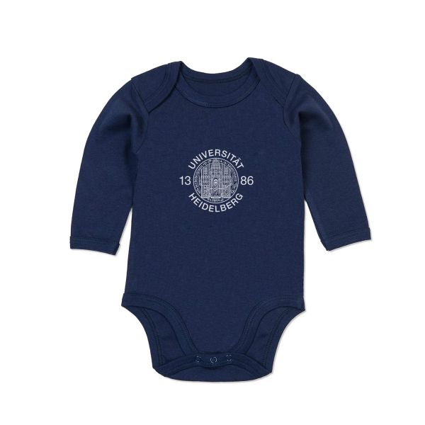 Baby Bodysuit, navy, siegel