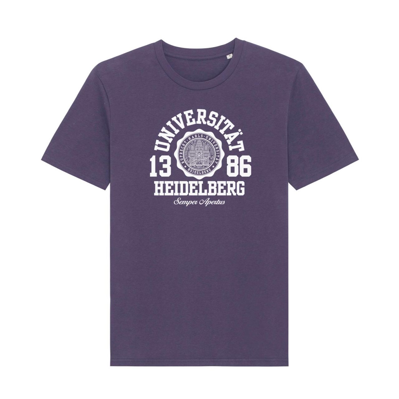 Unisex Organic T-Shirt, indigo hush, marshall
