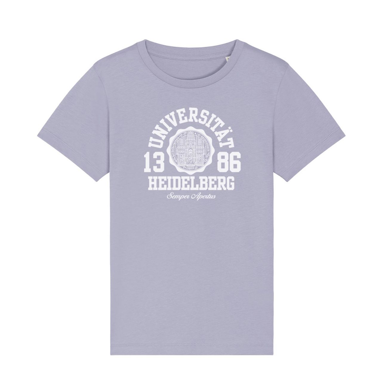 Kids Organic T-Shirt, lavender, marshall