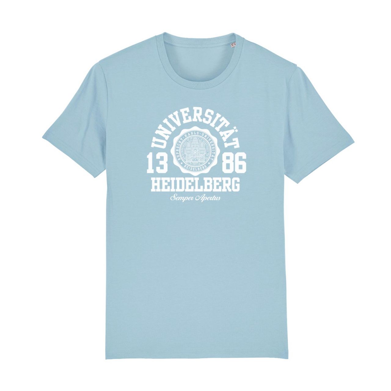 Unisex Organic T-Shirt, sky blue, marshall