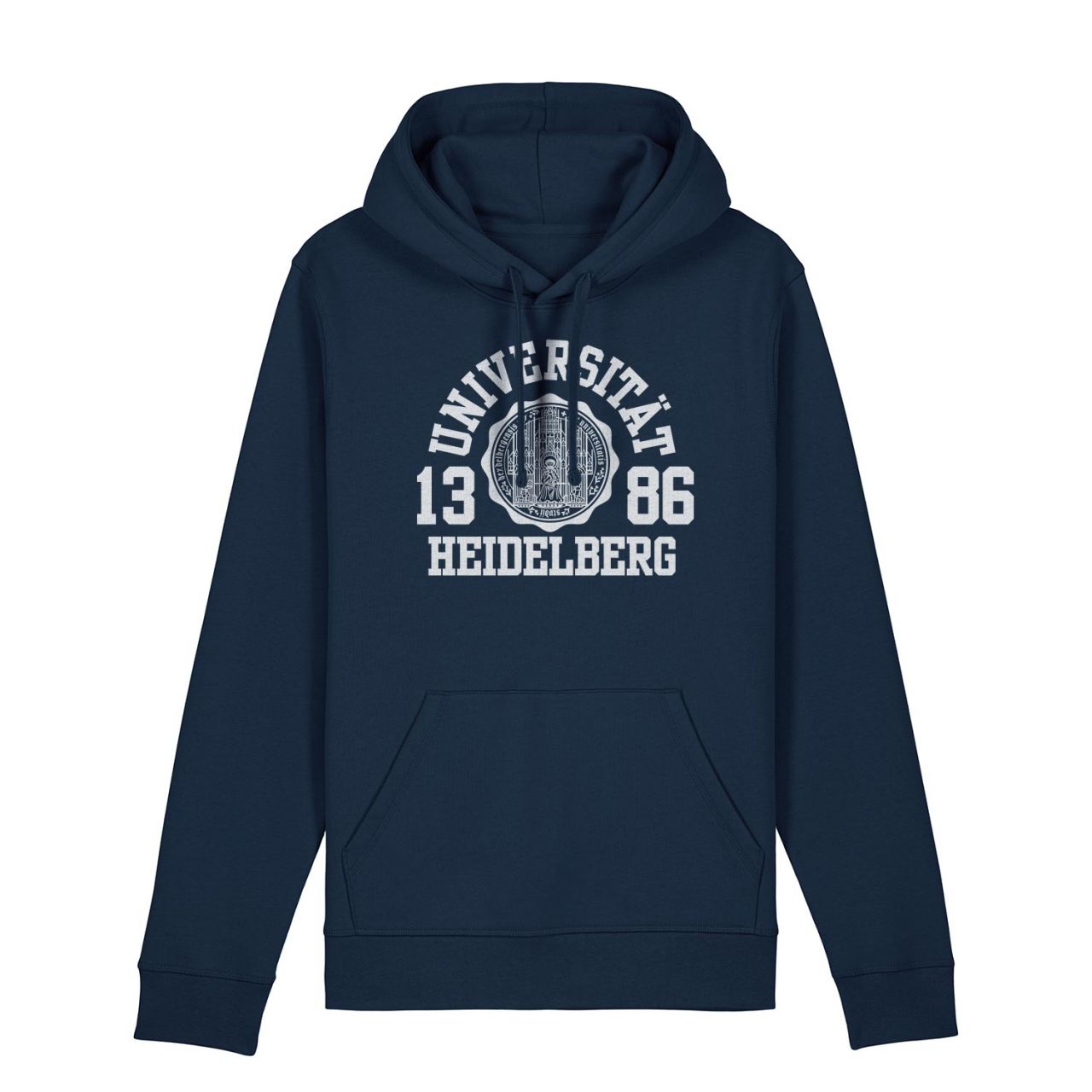 Classic Hooded Sweatshirt, burgundy, marshall