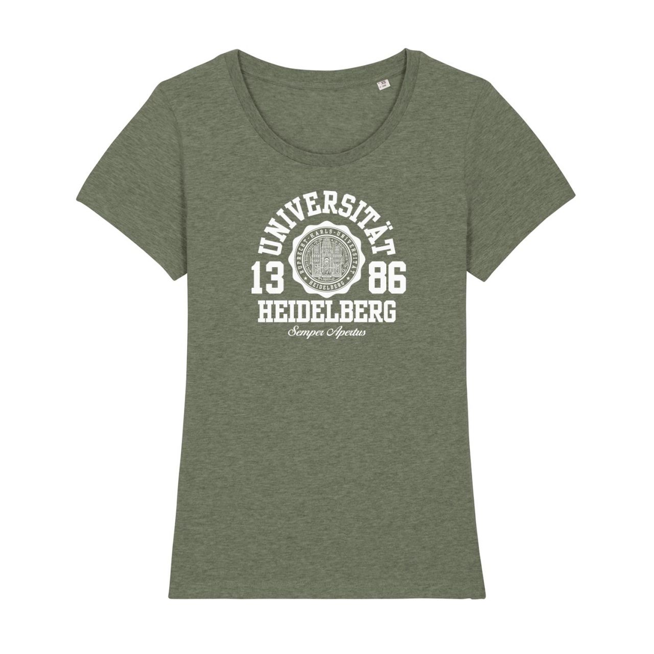 Damen Organic T-Shirt, navy, marshall