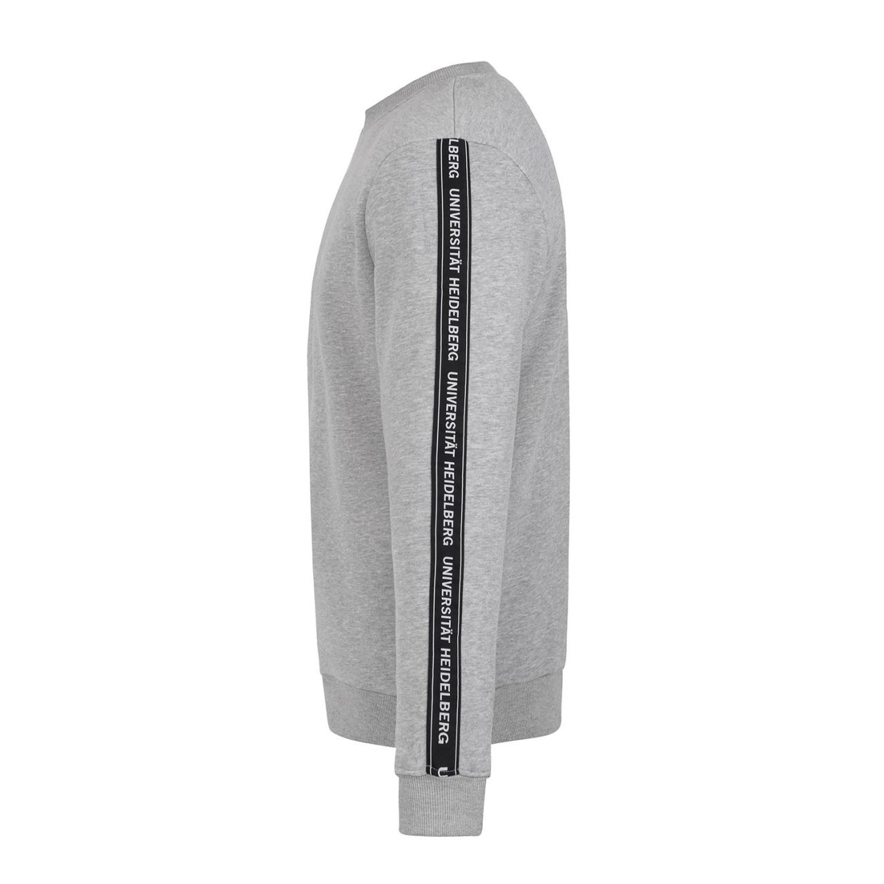 Limited Herren Sweatshirt, heather grey, tape