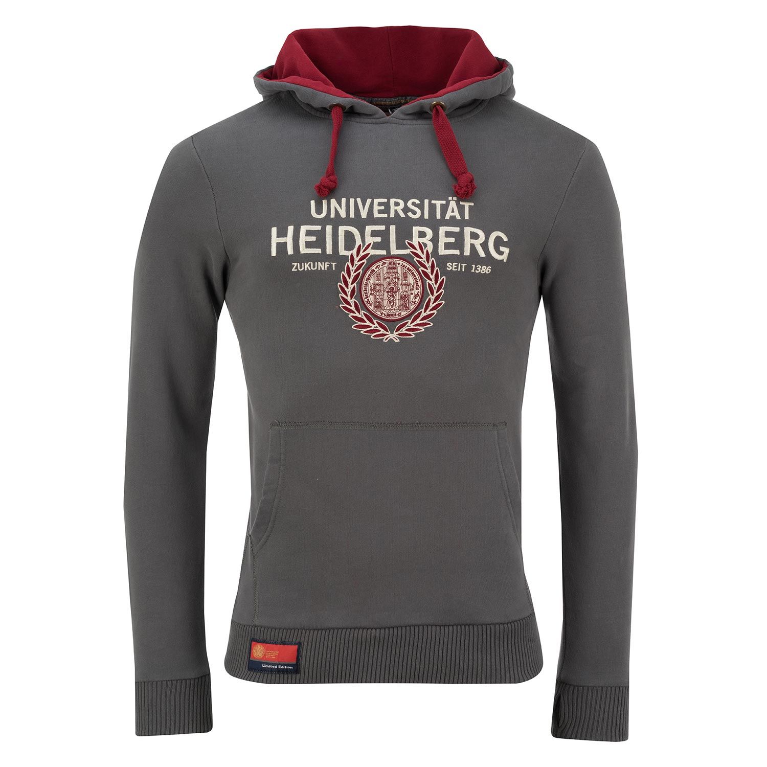 BELLADOSECOLLECTIONS BD University Hoodie - Storm Grey XL